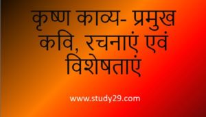 Read more about the article हिंदी में कृष्णकाव्य