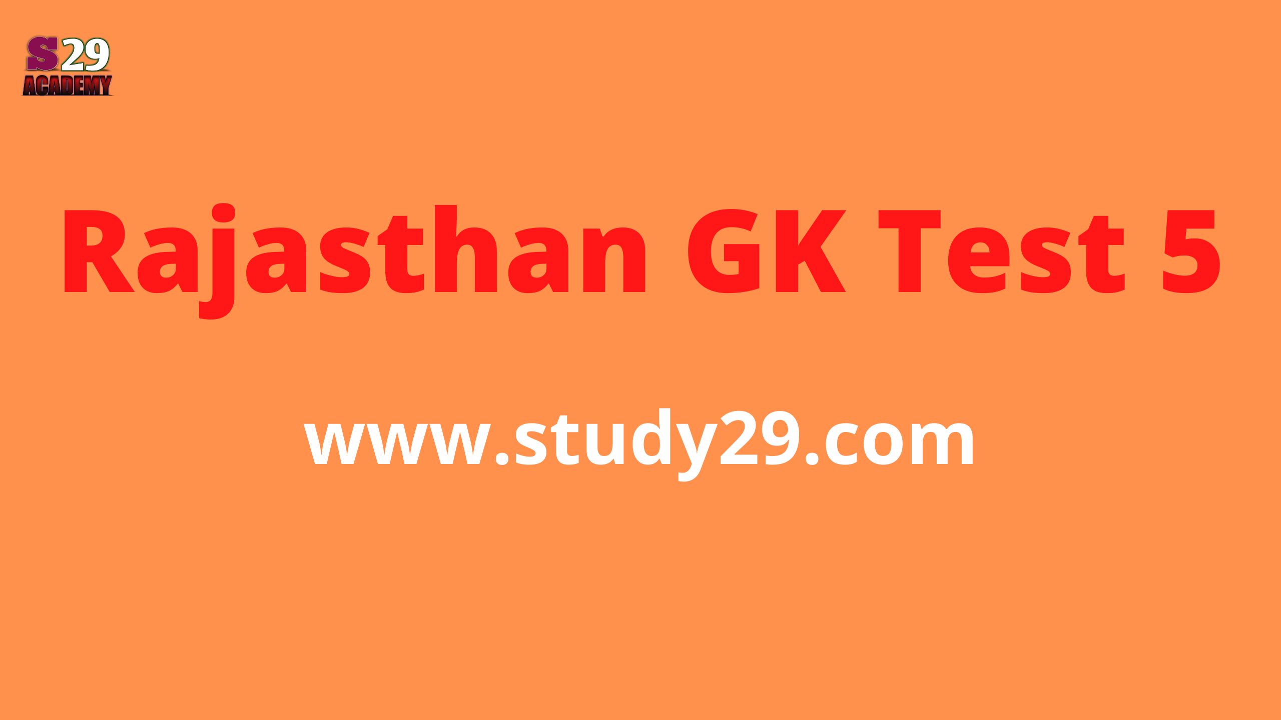 You are currently viewing Rajasthan GK Test 5