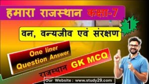 वन वन्यजीव एवं संरक्षण