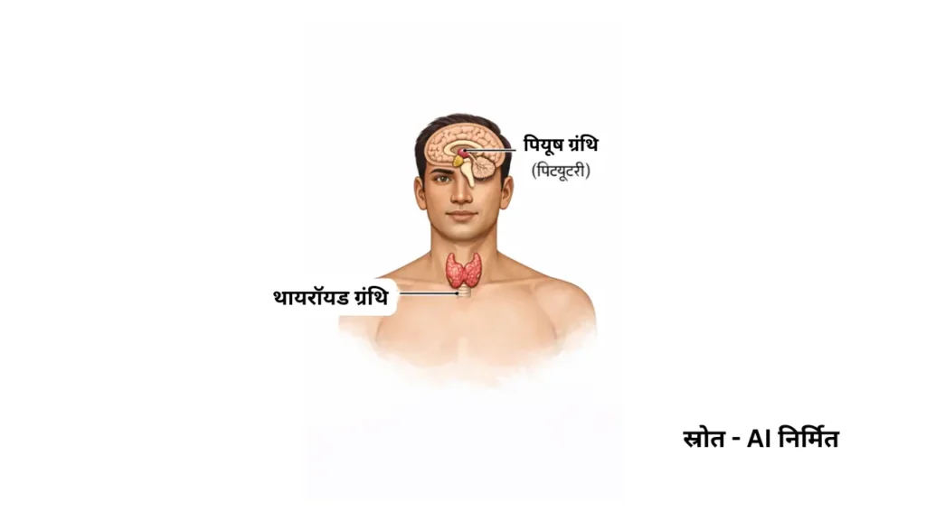 मानव में अन्तःस्रावी ग्रंथियाँ